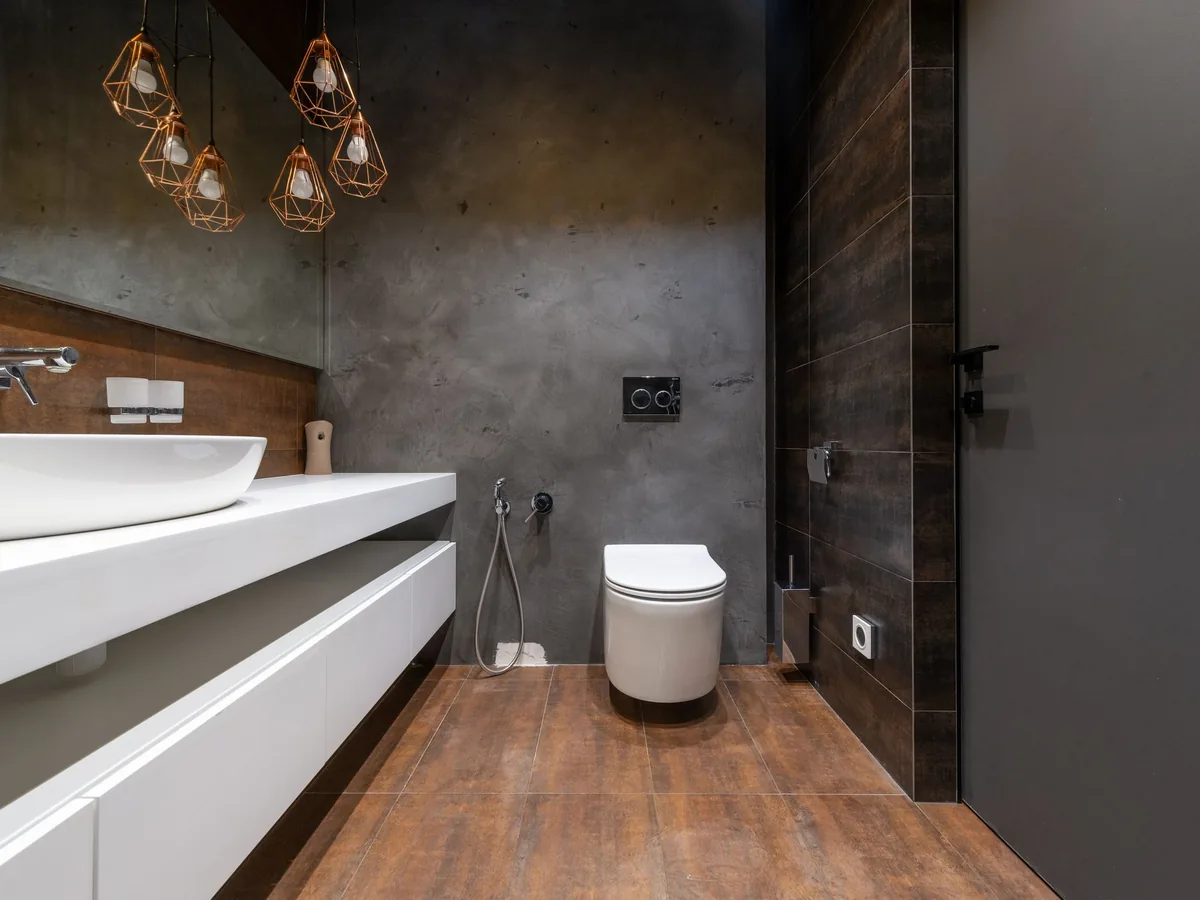 Gäste-WC Renovierung in Ladenburg, Baden-Württemberg